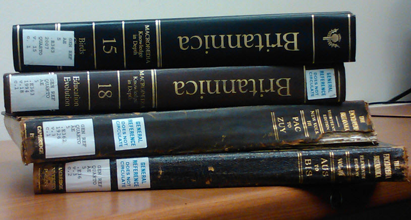 The First Wikipedia: Encyclopaedia Britannica – The Sheridan Libraries ...