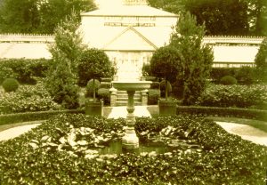  Evergreen’s Central Glasshouse, c. 1895, Evergreen House Foundation Collection.