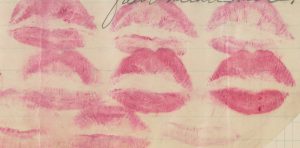 Lipstick kisses