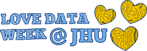 Love Data Week JHU Logo