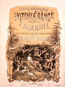 sheet music cover for witches dance