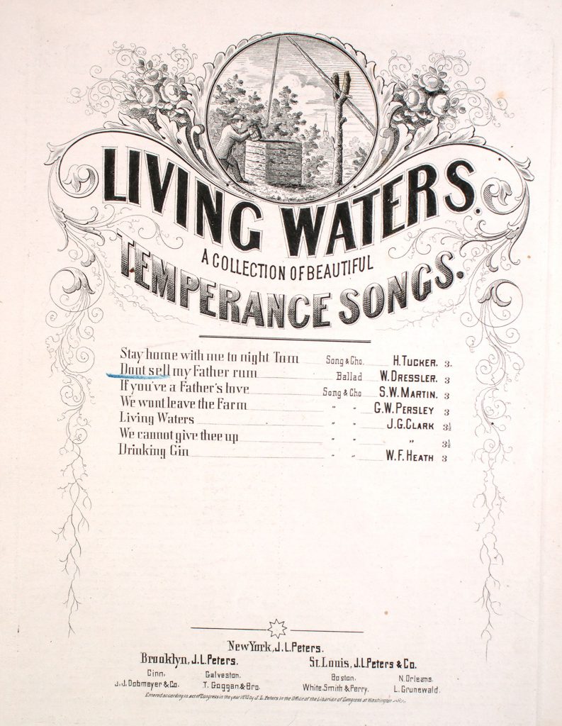 sheet music cover