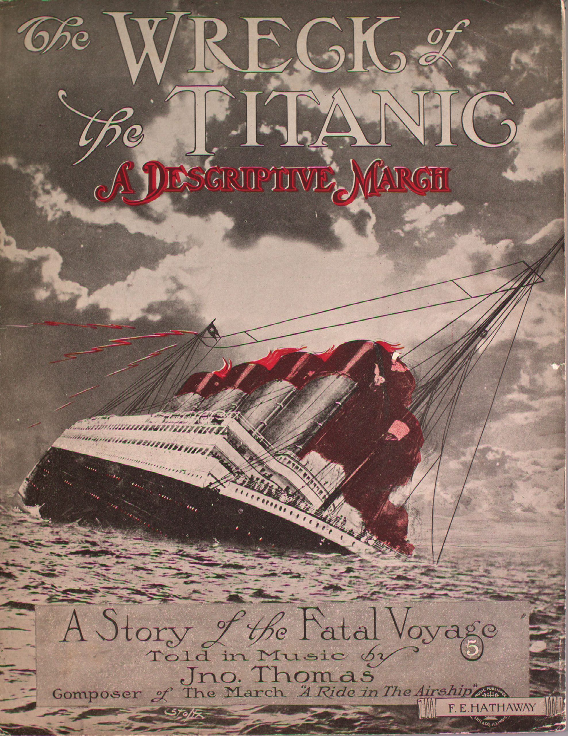 Titanic disaster  Library of Congress