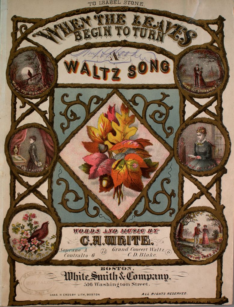sheet music cover