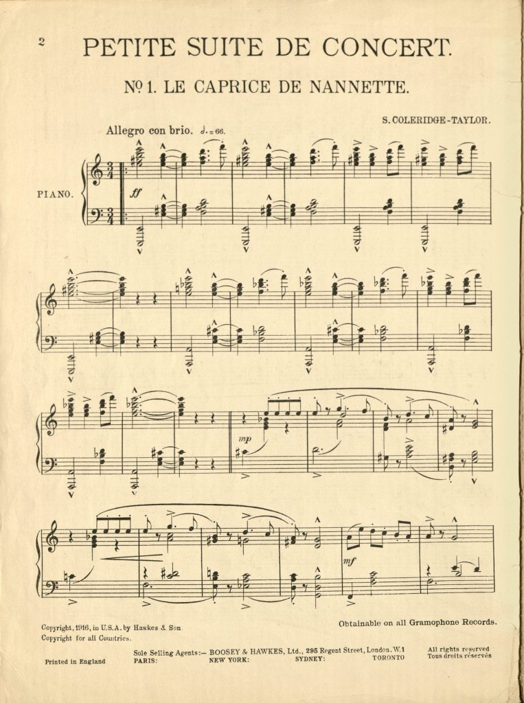 sheet music