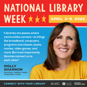 poster for National Library Week