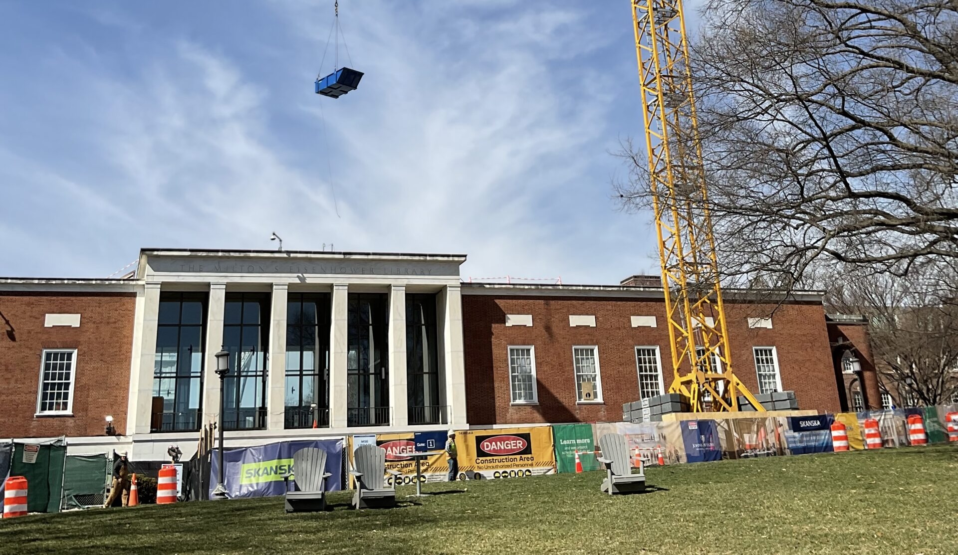 MSE building under construction