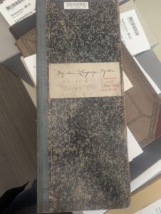cover of archival record